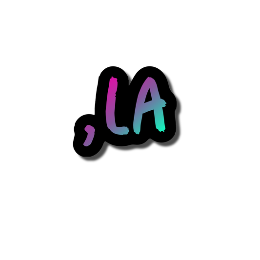 , la kamala teal purple kamala harris waterproof sticker